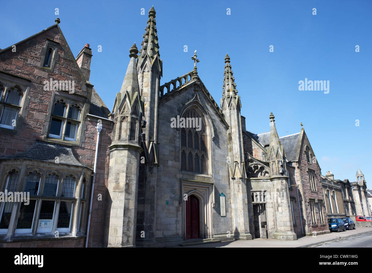 st marys roman catholic church inverness highland scotland uk Stock