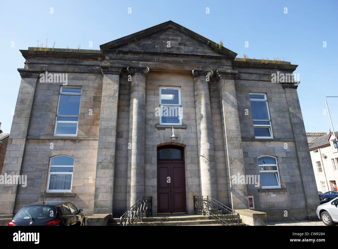the former west parish church now apartments huntly street inverness highland scotland uk Stock