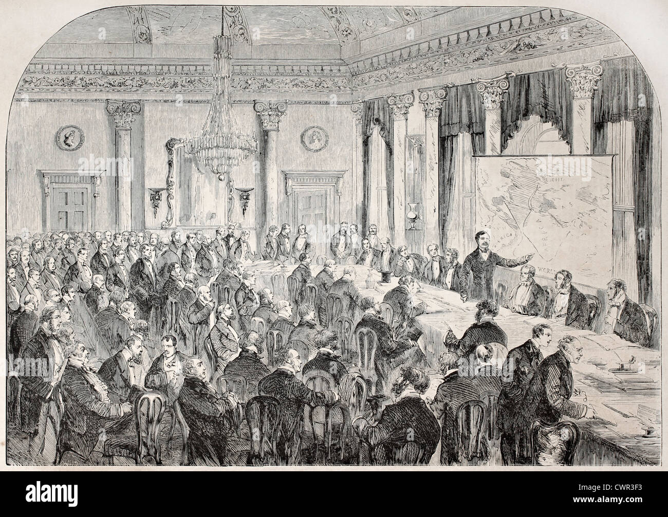 London meeting Stock Photo