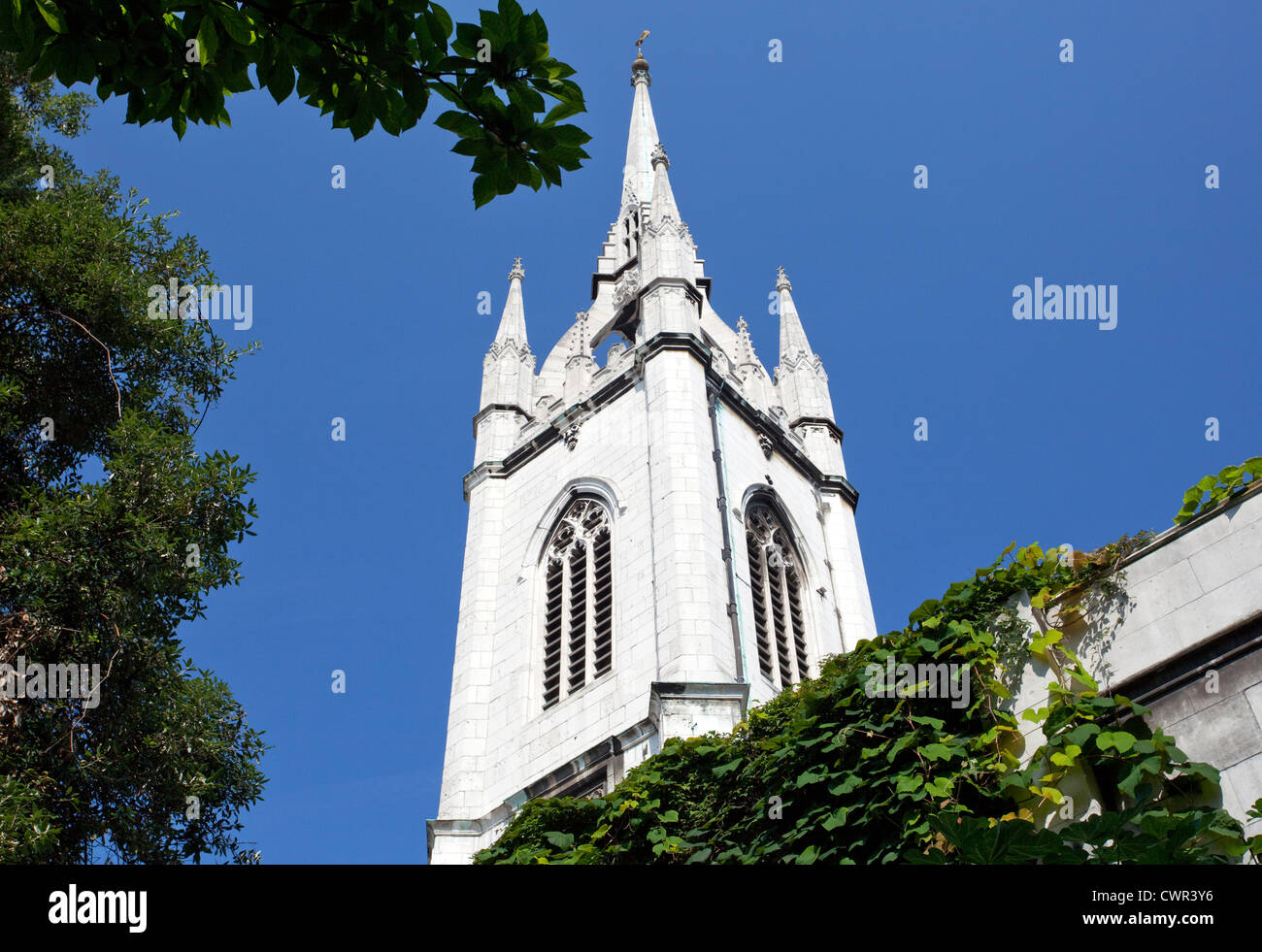 St DunstanintheEast church, City of London Stock Photo Alamy