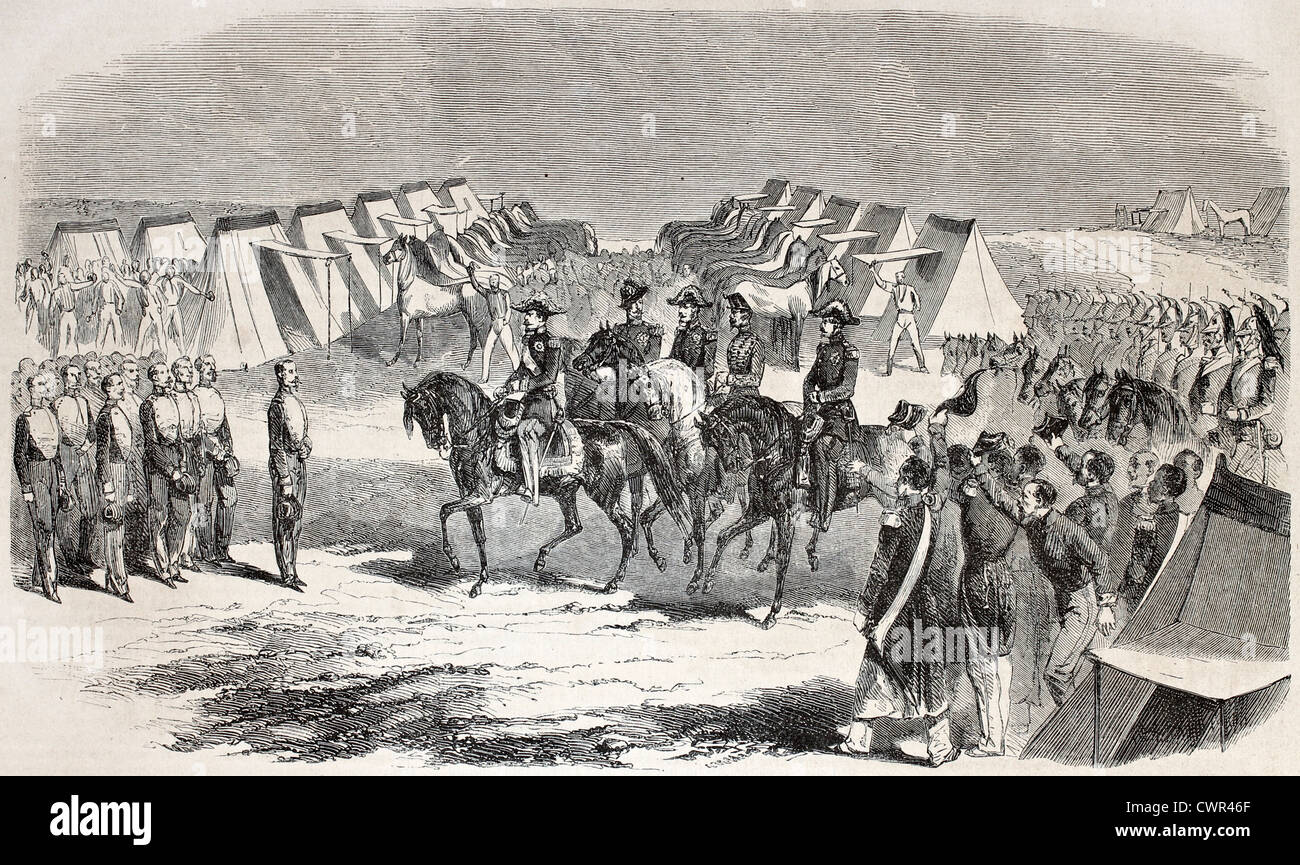 Visit to napoleon iii hi-res stock photography and images - Alamy