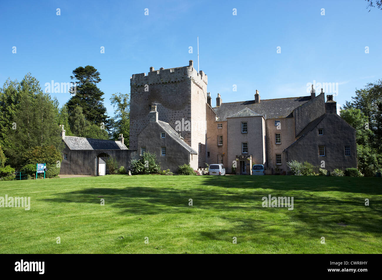 Kilravock castle highland scotland uk Stock Photo