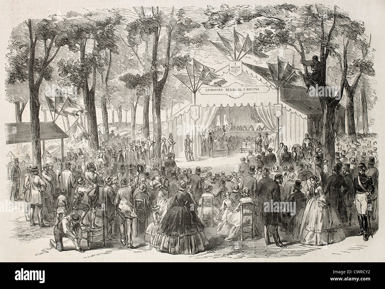 Amiens agriculture contest Stock Photo