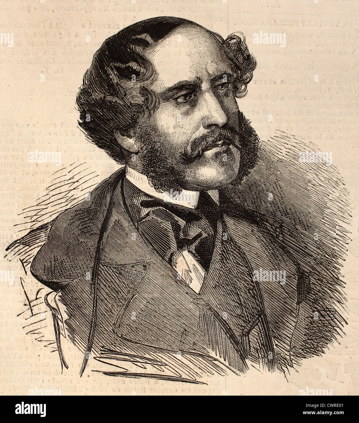 Alfred Dedreux Stock Photo