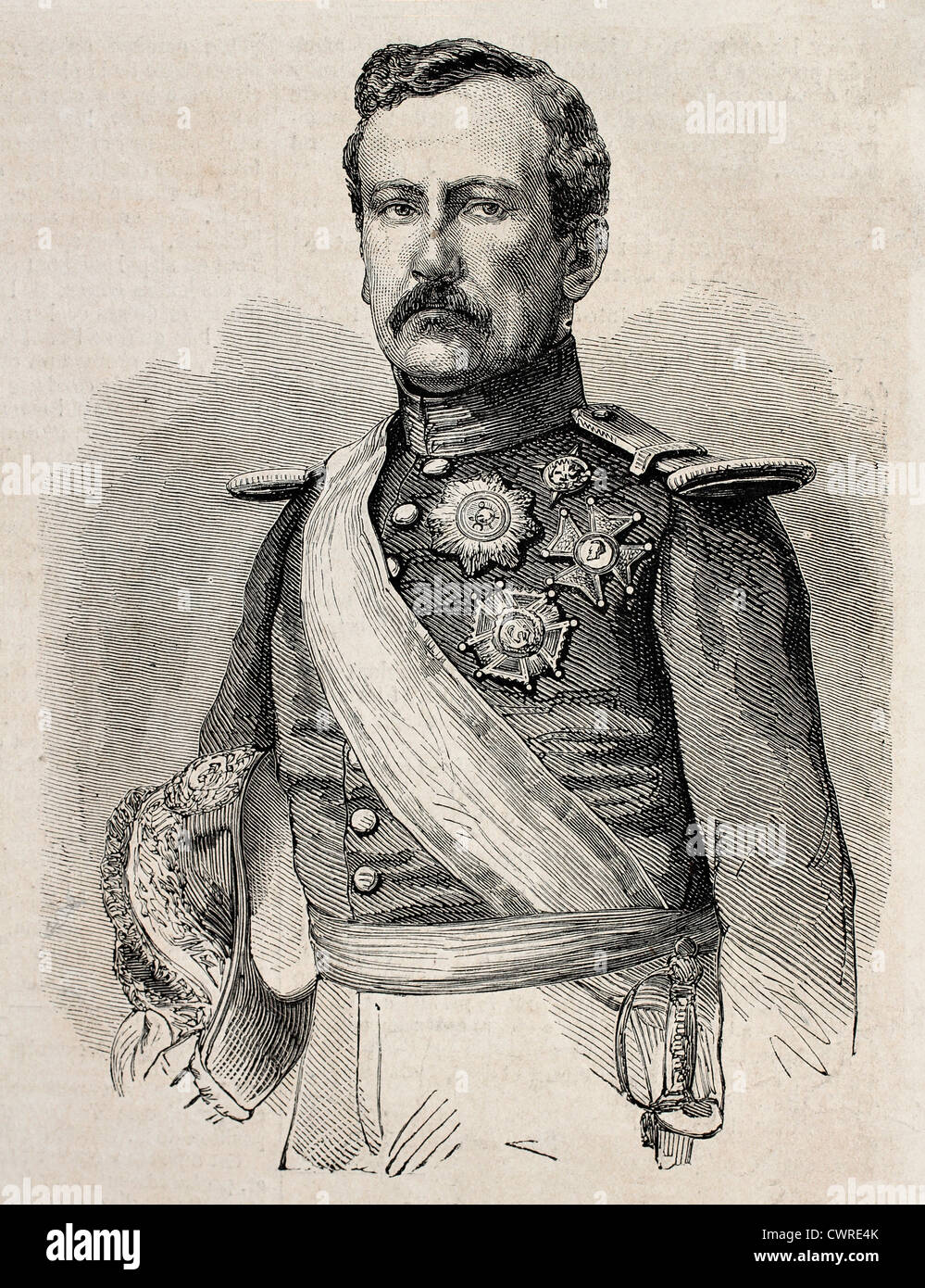 General Rafael Etchague Stock Photo