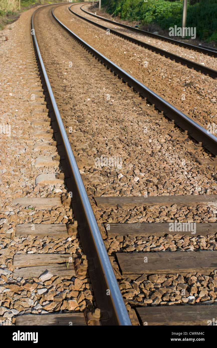 Rail Way Rcls Railway direction hi-res stock photography and images - Alamy