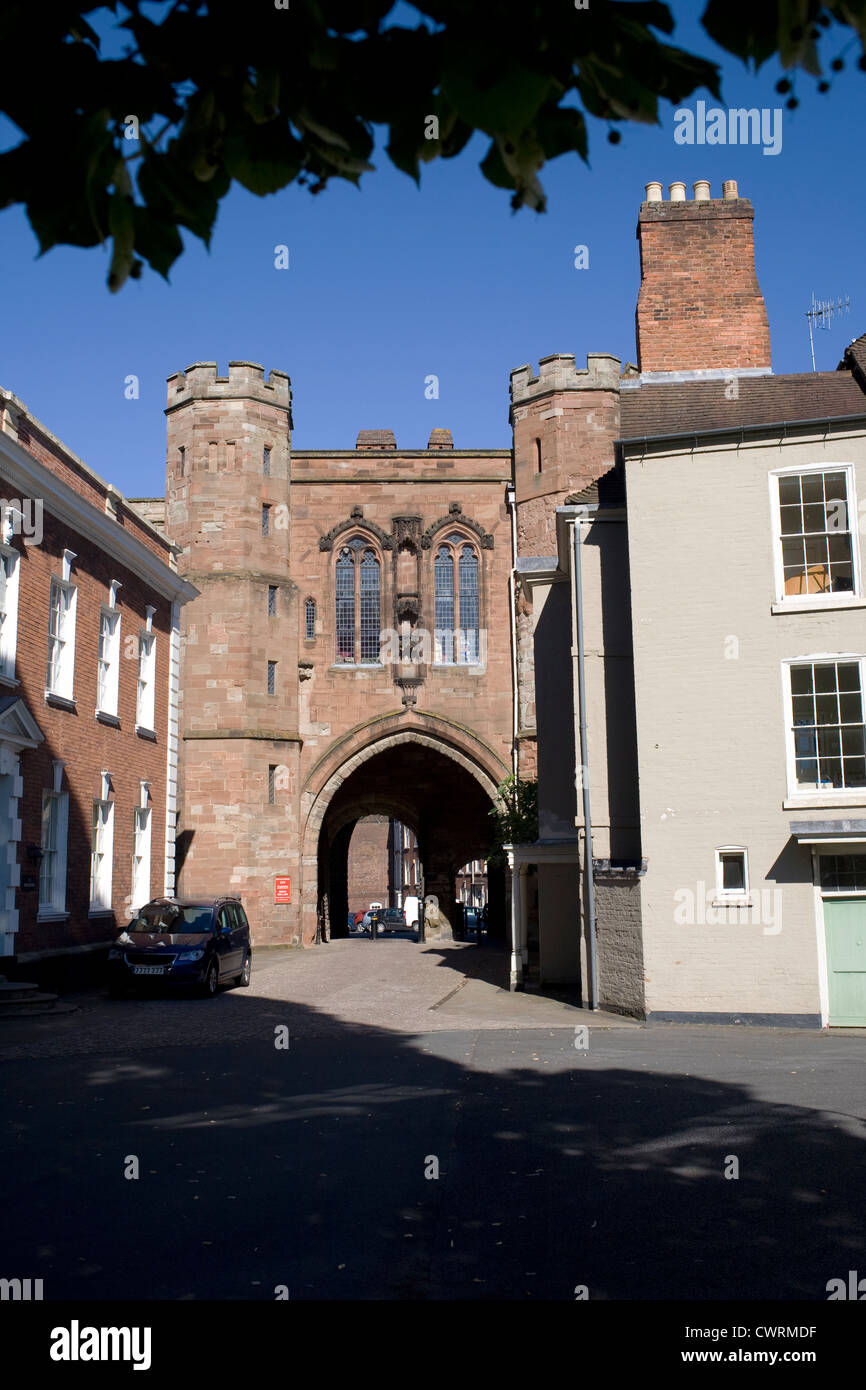 Edgar tower on College Green, Worcester Stock Photo Alamy