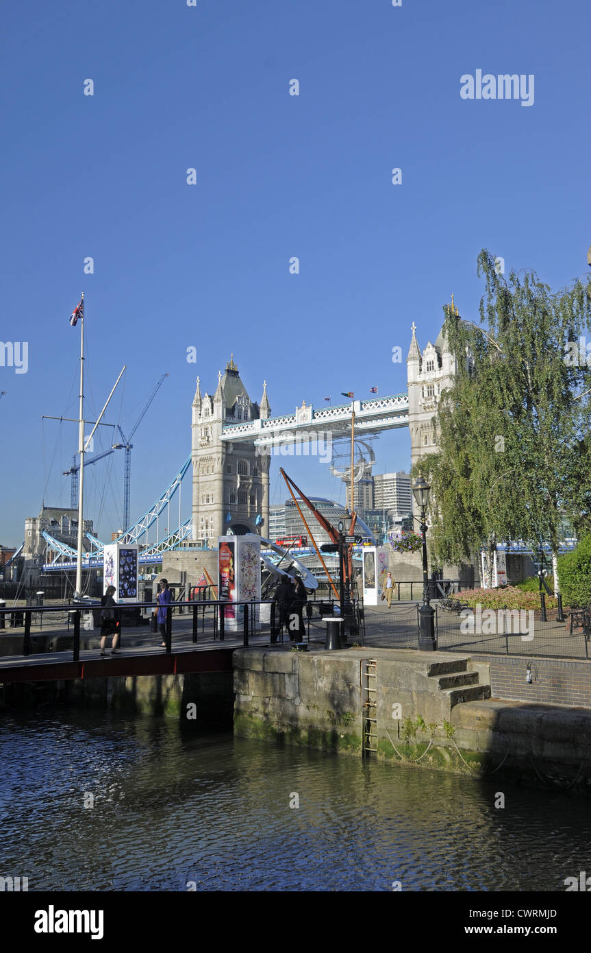 Tower Bridge River Thames London England Stock Photo