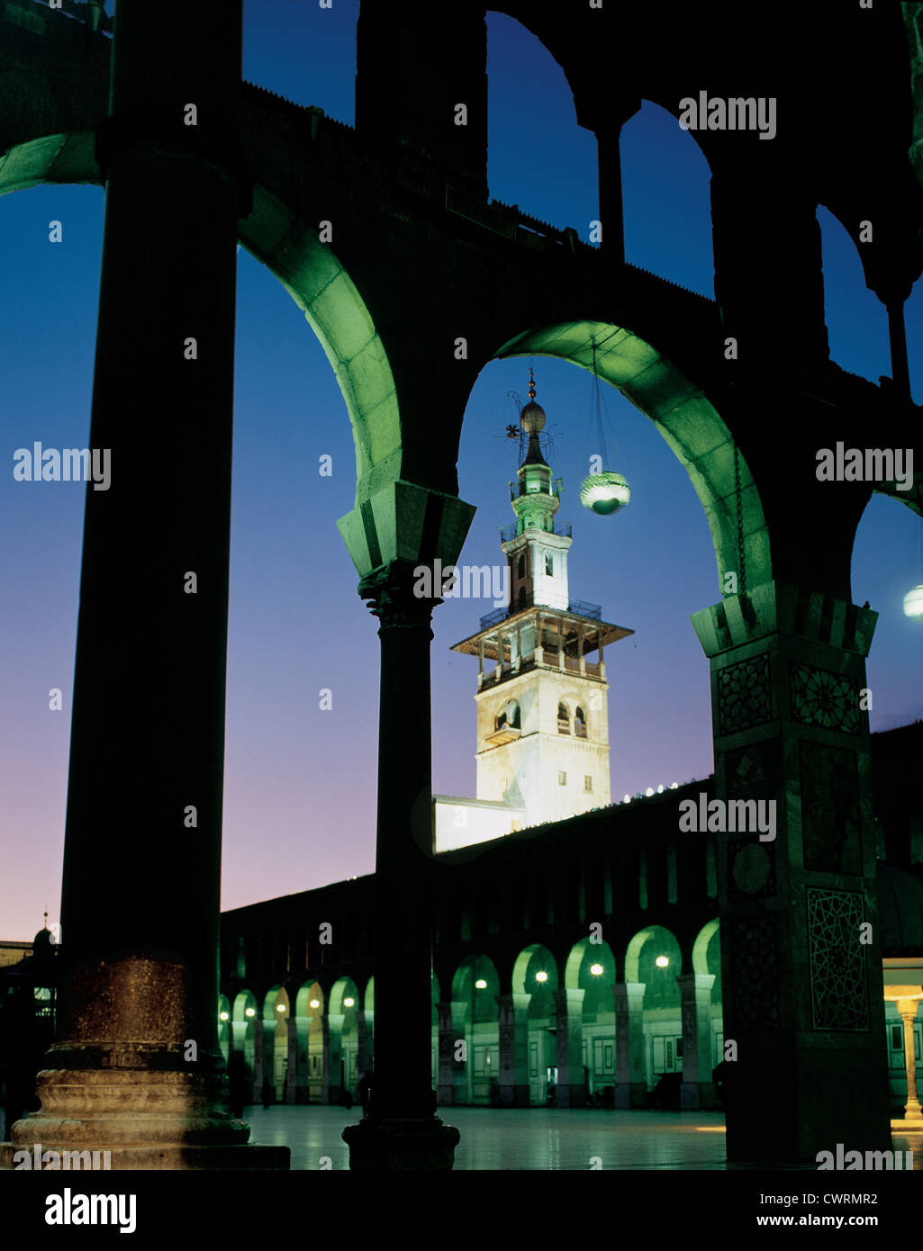 Syria. Damascus. Umayyad Mosque or Great Mosque of Damascus. Built in the early 8th century