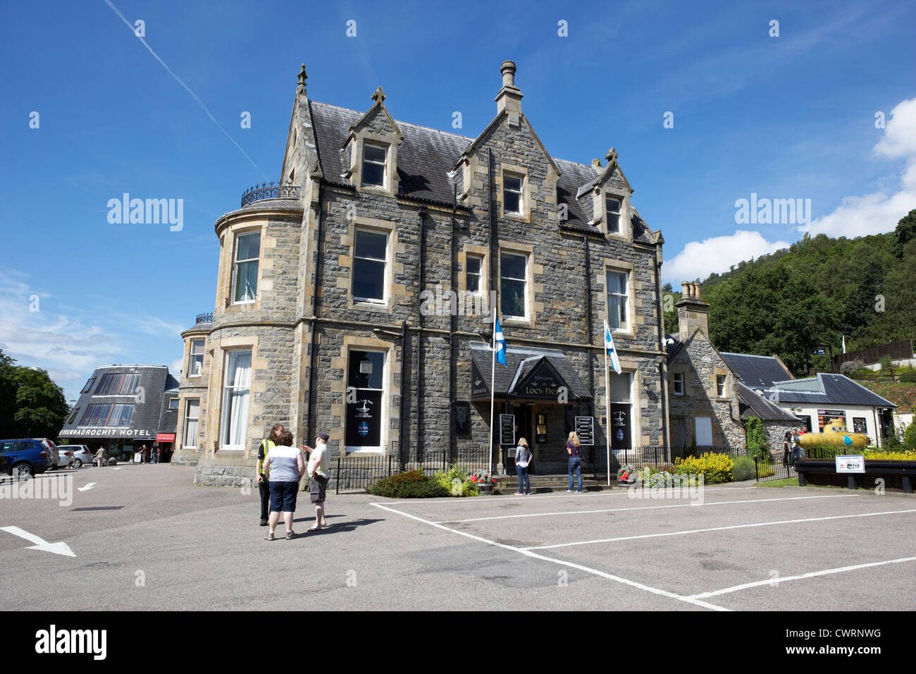 Loch Ness centre and exhibition highland scotland uk Stock Photo Alamy