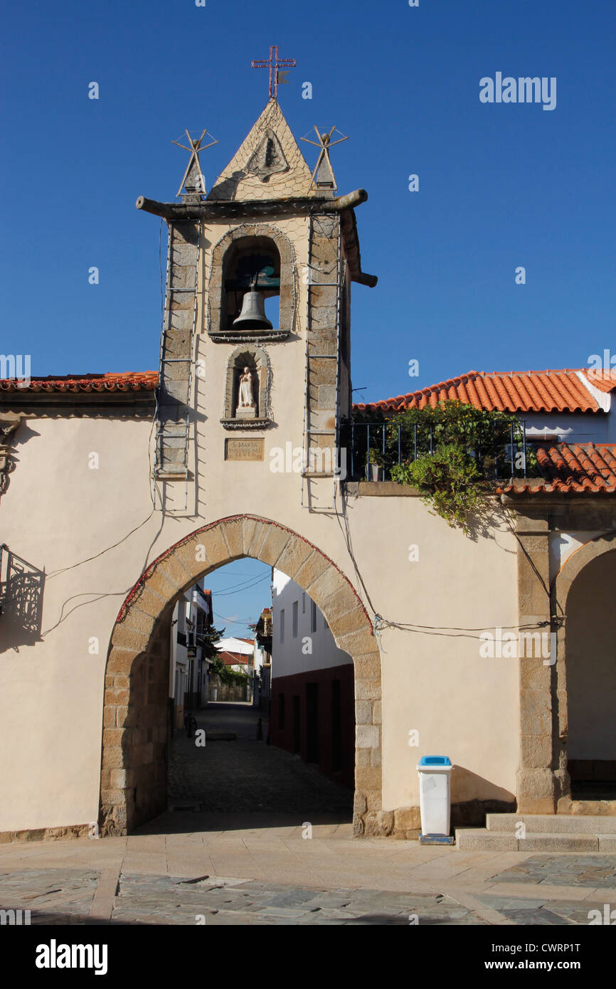 Small town of Sao Joao da Pesqueira, Beira Alta, Portugal Stock Photo