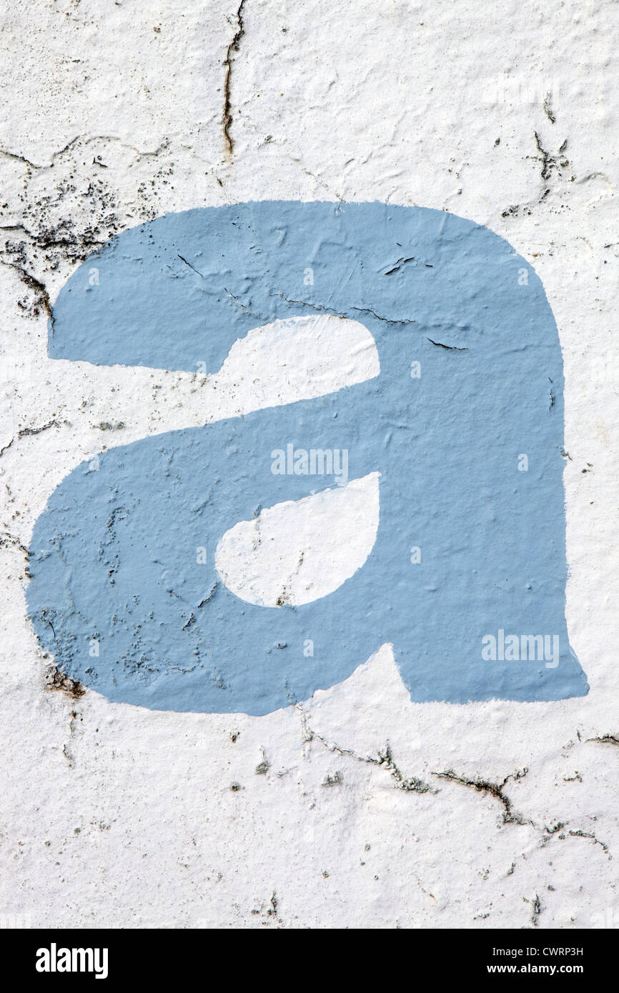 Letter a lowercase hi-res stock photography and images - Alamy