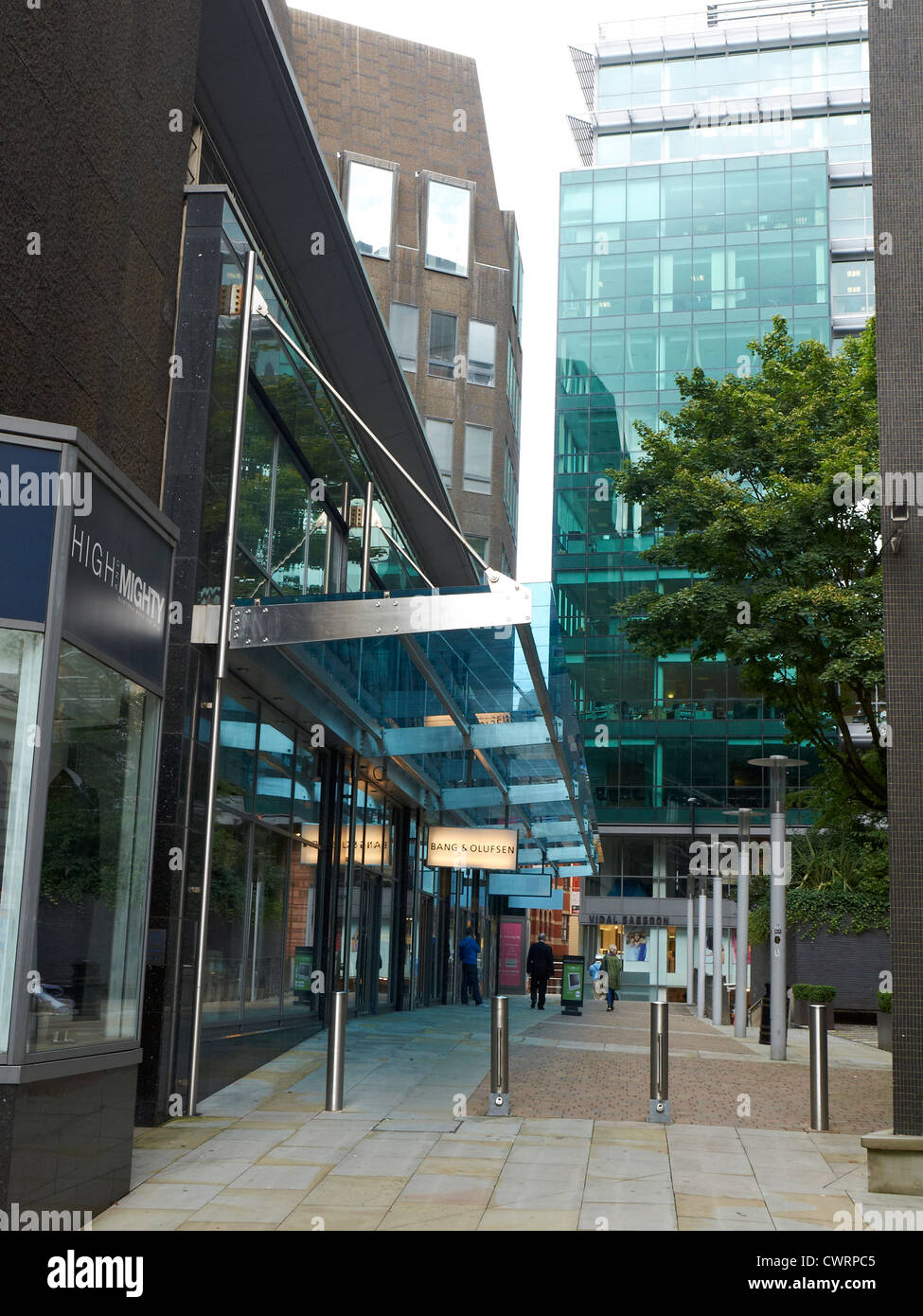 Pall Mall in Manchester UK Stock Photo Alamy