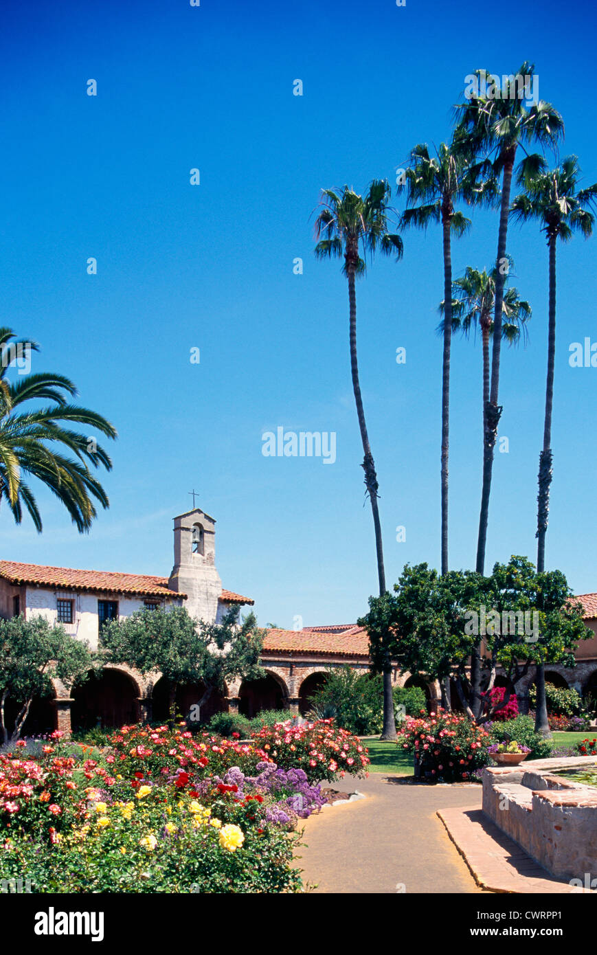 Mission San Juan Capistrano, California, USA - Historic Landmark ...