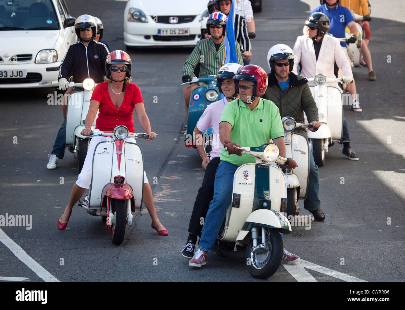 Scooter rally hi-res stock photography and images - Alamy