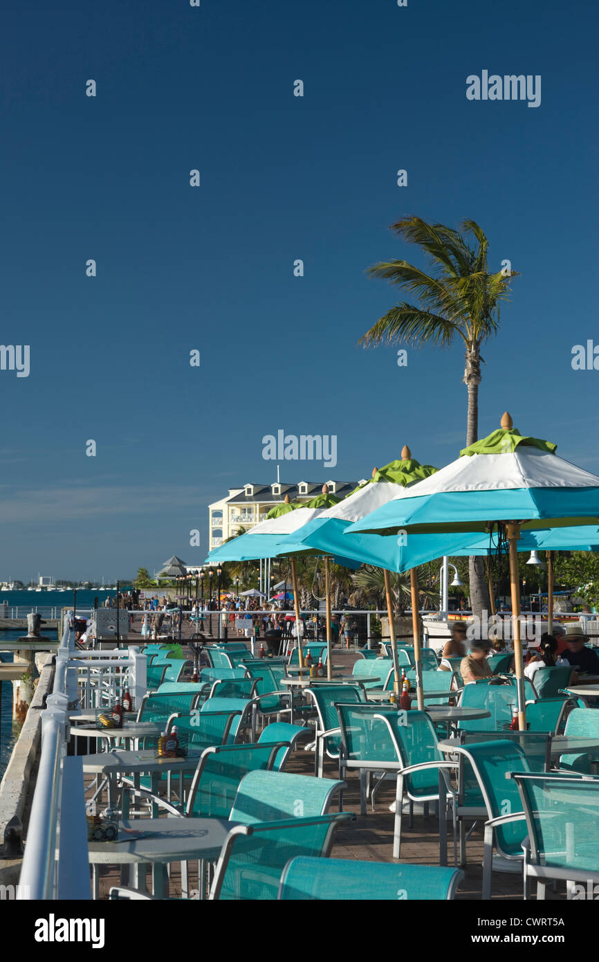 OUTDOOR BAR WESTIN HOTEL MALLORY SQUARE OLD TOWN HISTORIC DISTRICT KEY