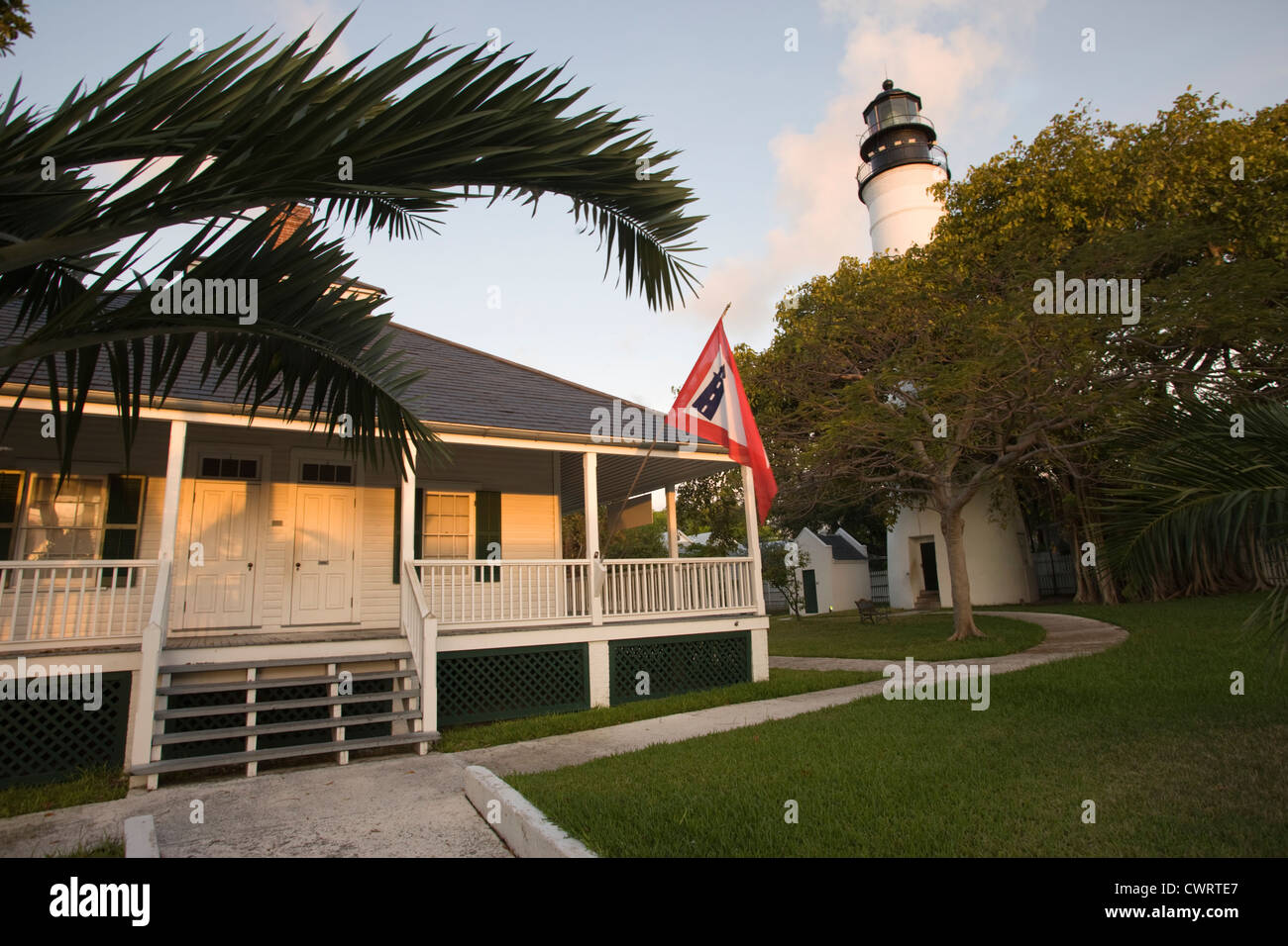 KEEPERS QUARTERS AND LIGHTHOUSE KEY WEST OLD TOWN HISTORIC DISTRICT