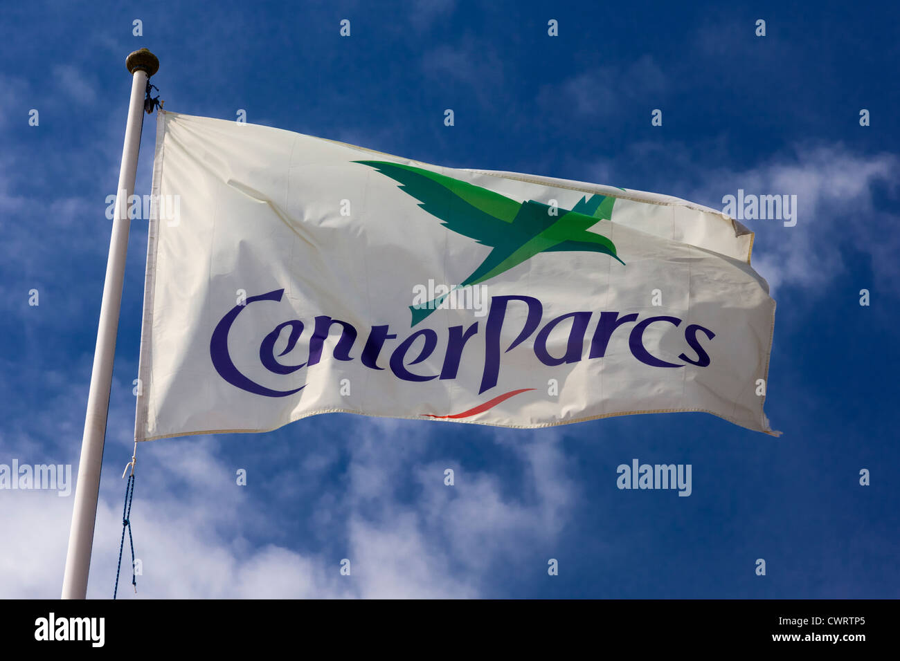 Center Parcs Flag Stock Photo