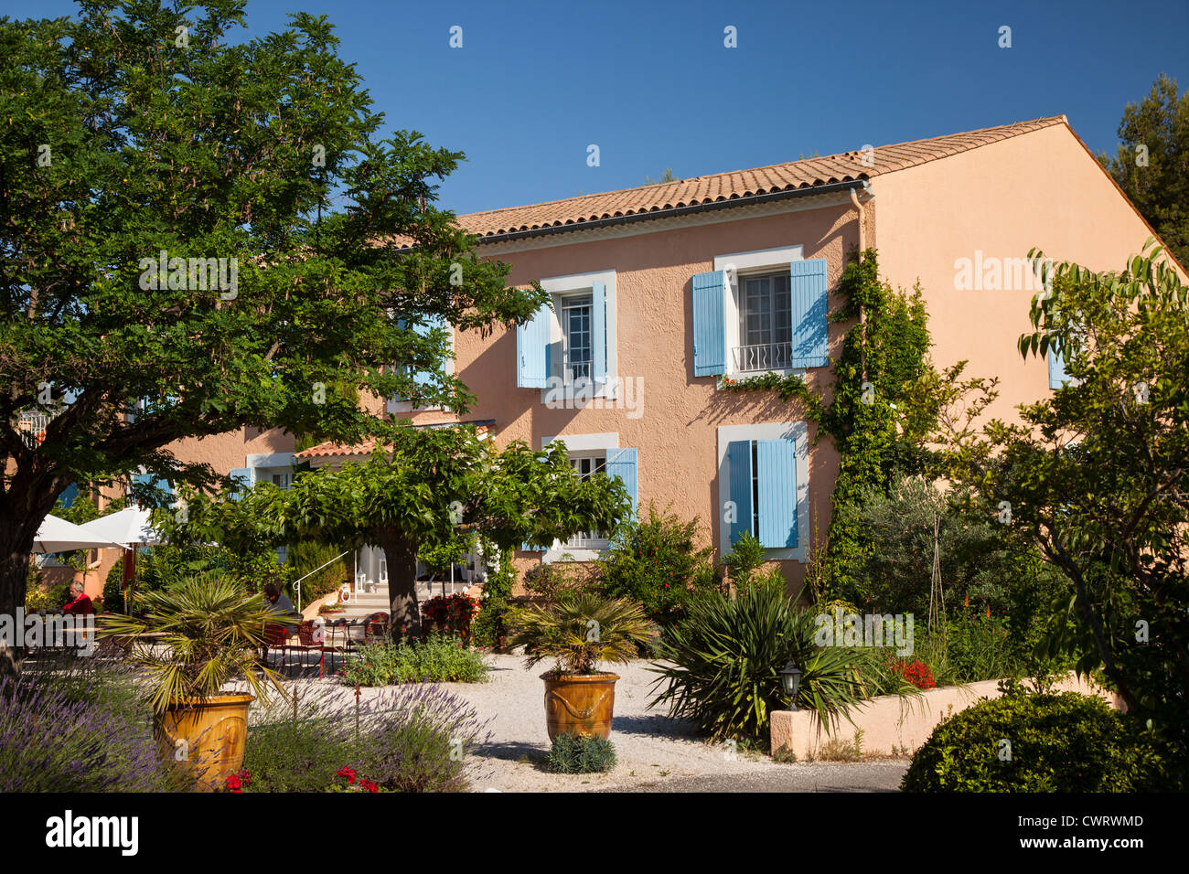 Bed and Breakfast in town of Saint Remy de-Provence, France Stock Photo
