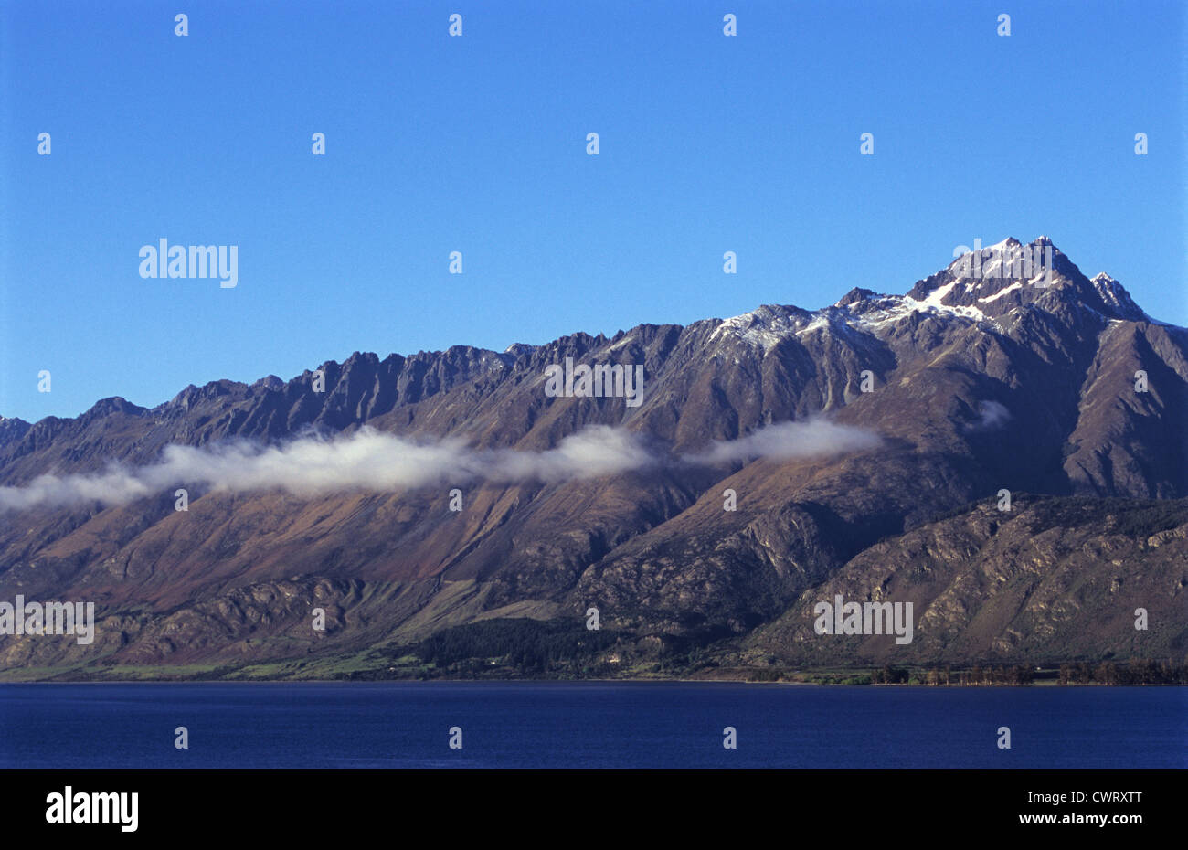 Lake Wakatipu, South Island, New Zealand Stock Photo - Alamy