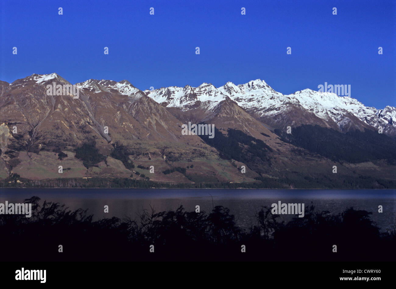 Lake Wakatipu, South Island, New Zealand Stock Photo - Alamy
