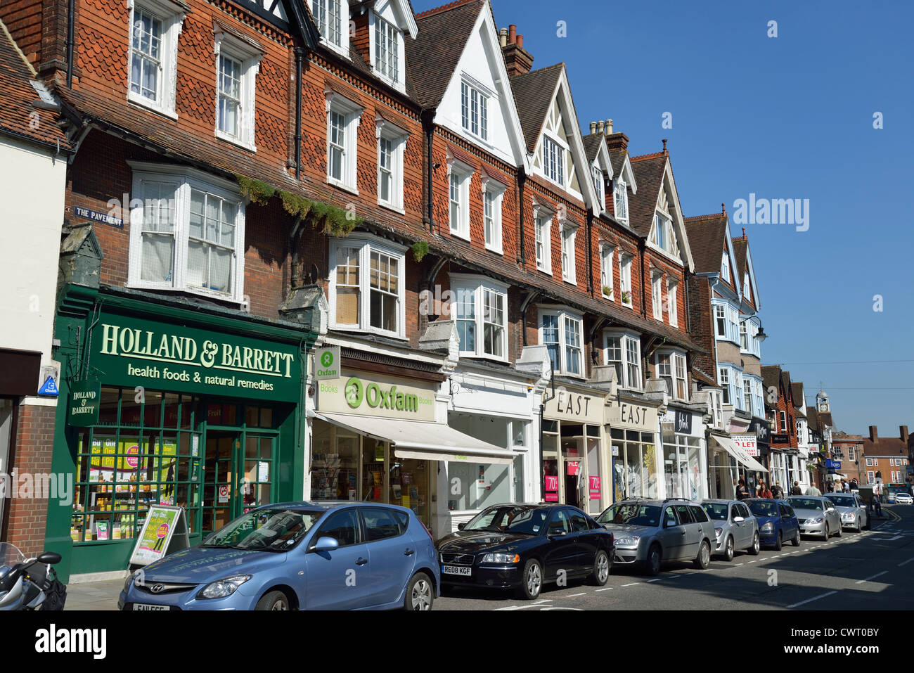 High Street, Reigate, Surrey, England, United Kingdom Stock Photo Alamy
