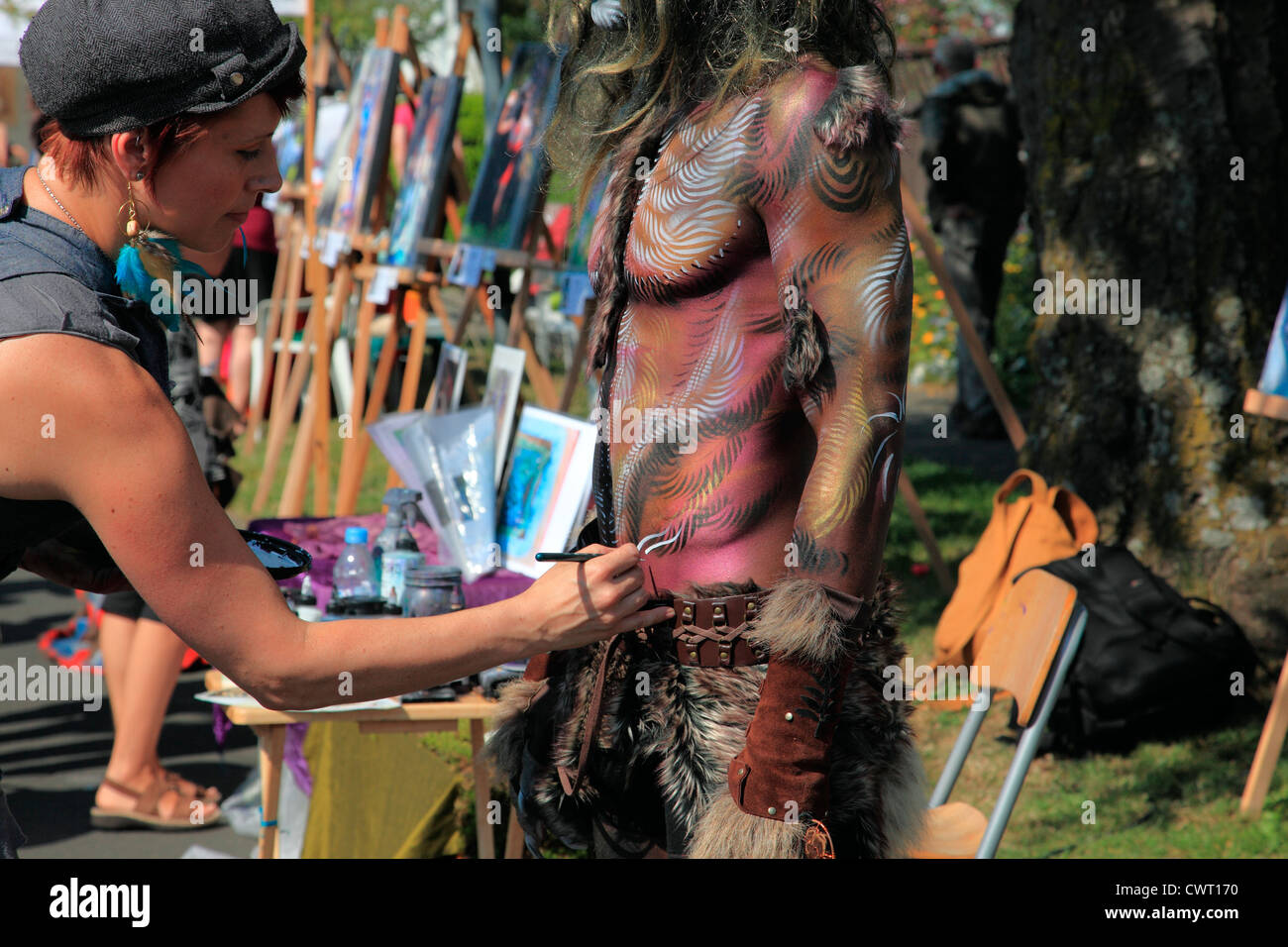 Body Painting Stock Photos Body Painting Stock Images Alamy