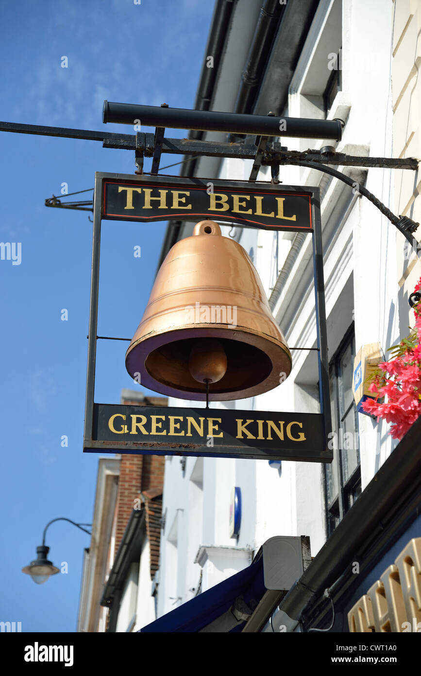 The Bell Pub, Bell Street, Reigate, Surrey, England, United Kingdom