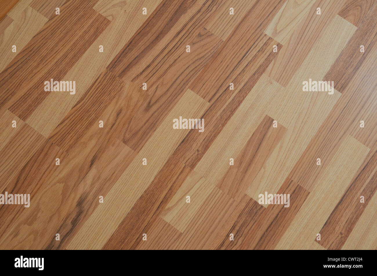 Laminated floor. Stock Photo