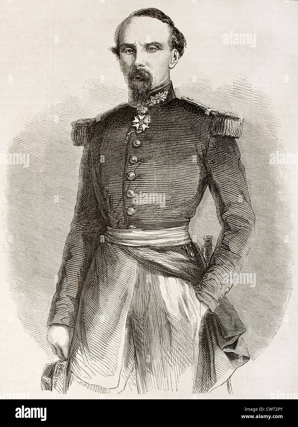 Charles Marie Napoleon de Beaufort-d'Hautpoul Stock Photo