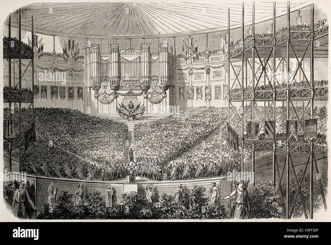 Concert in Crystal Palace, London Stock Photo Alamy