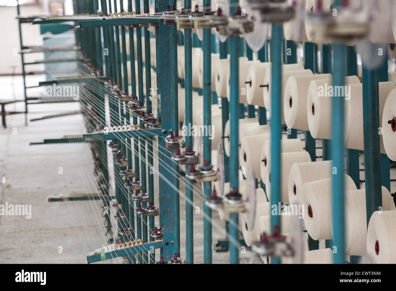 yarn factory Stock Photo Alamy