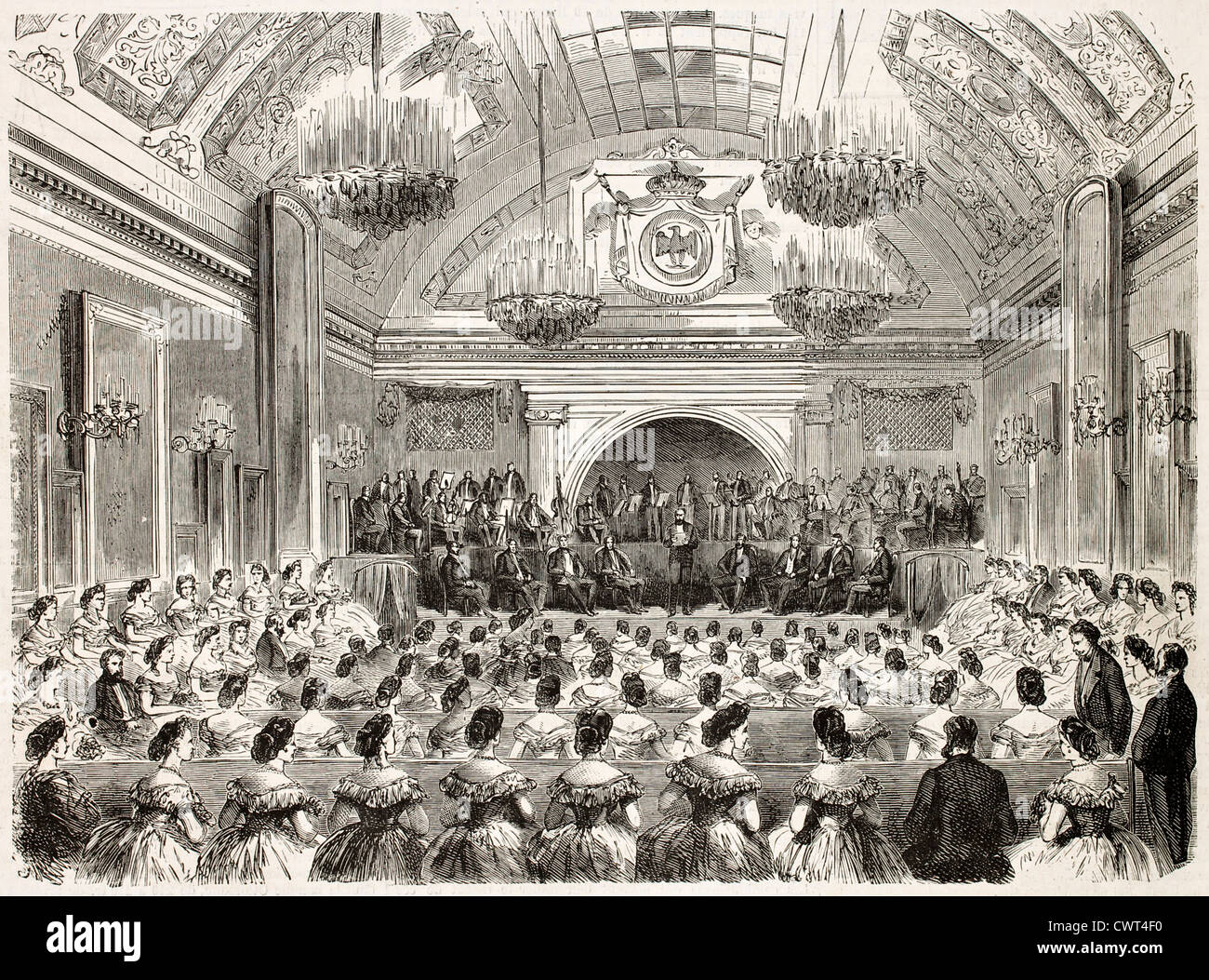 New Arts Union hall inauguration in Marseilles Stock Photo Alamy