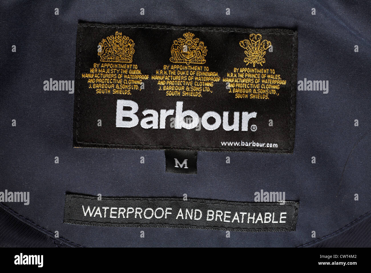 Barbour logo hi-res stock photography and images - Alamy