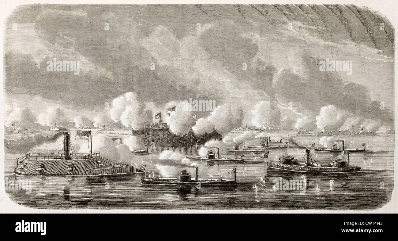 American civil war Stock Photo