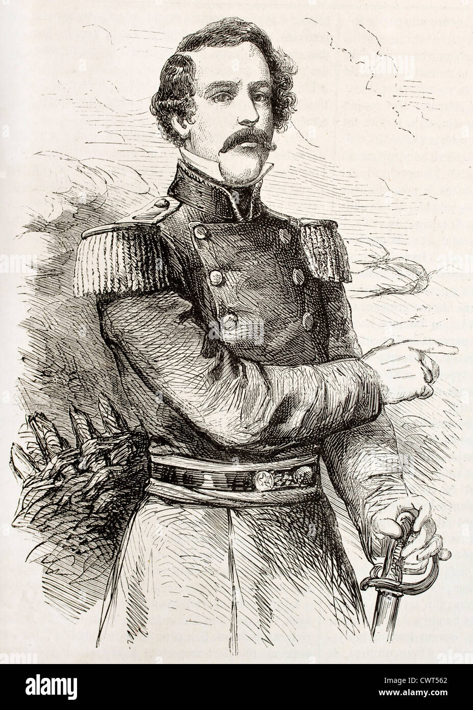 General Robert Edward Lee Stock Photo