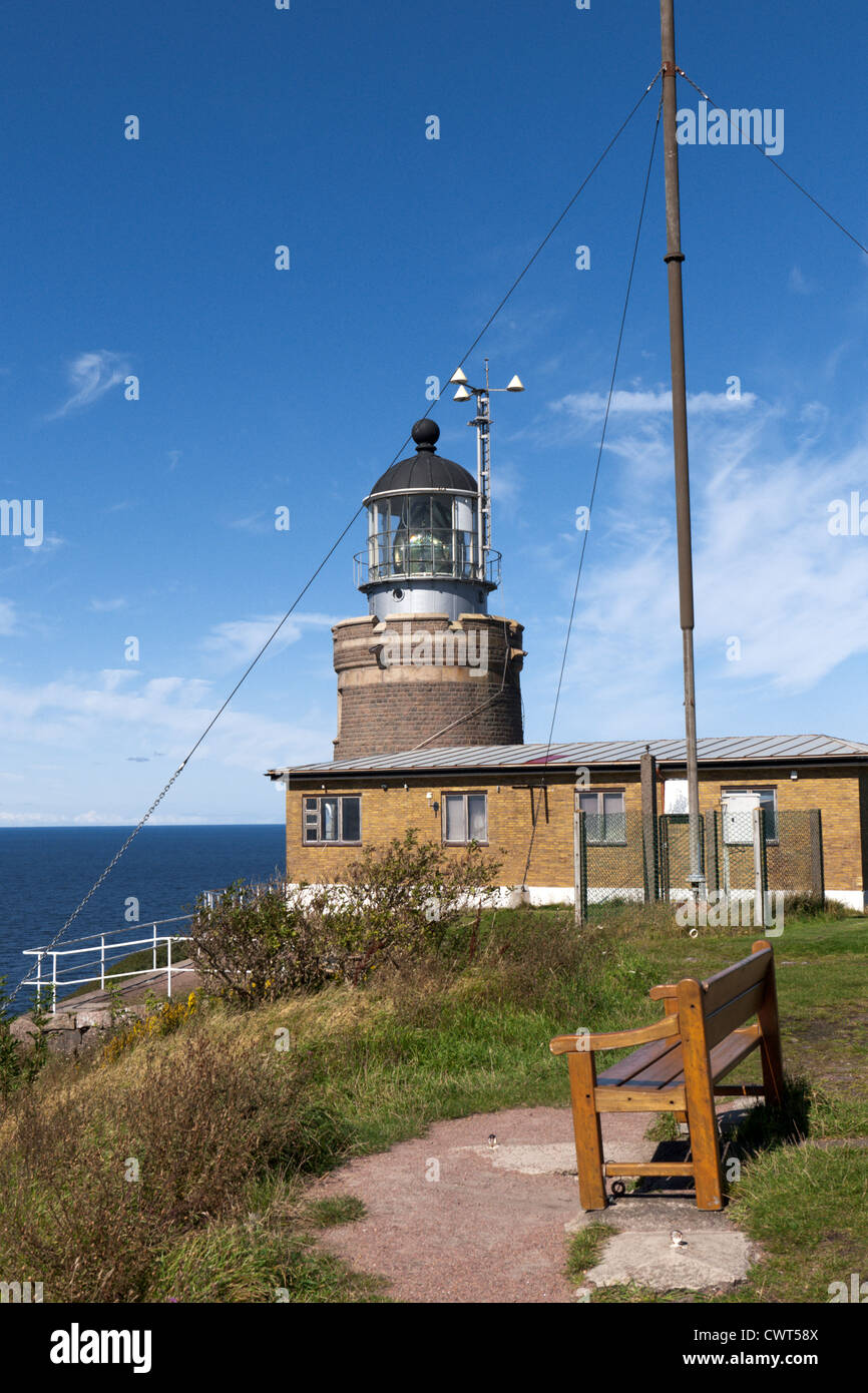 Lighthouse Kullen, Sweden Stock Photo