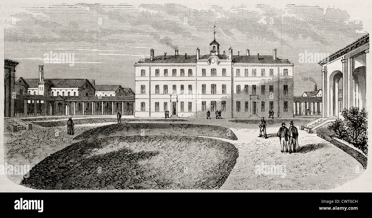 Psychiatric hospital Saint Anne, Paris Stock Photo Alamy