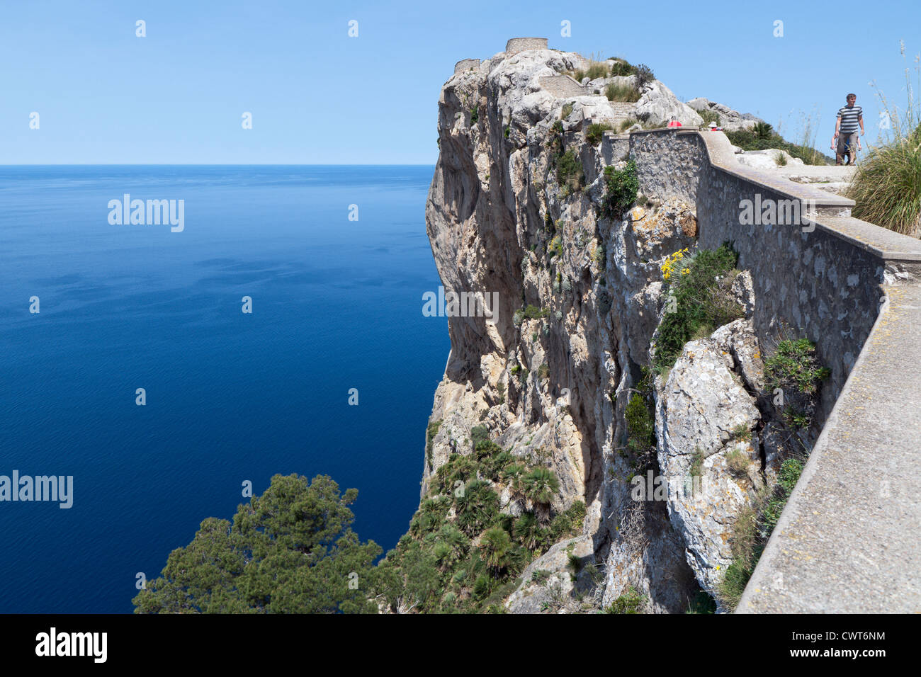 Cap Formentor, Viewpoint, Majorca Stock Photo