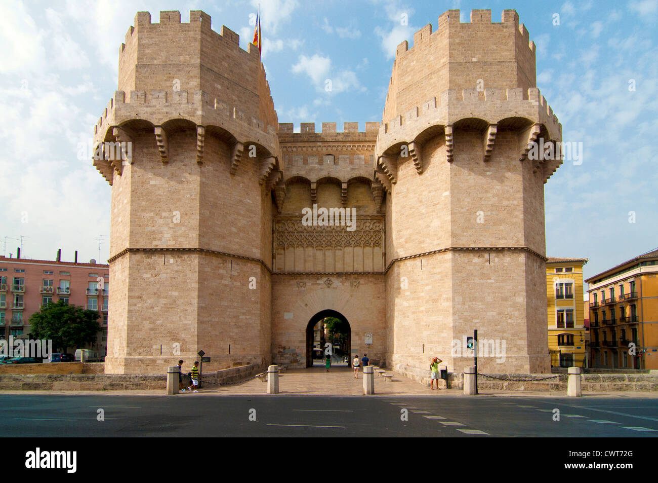 Torres de serranos hi-res stock photography and images - Alamy