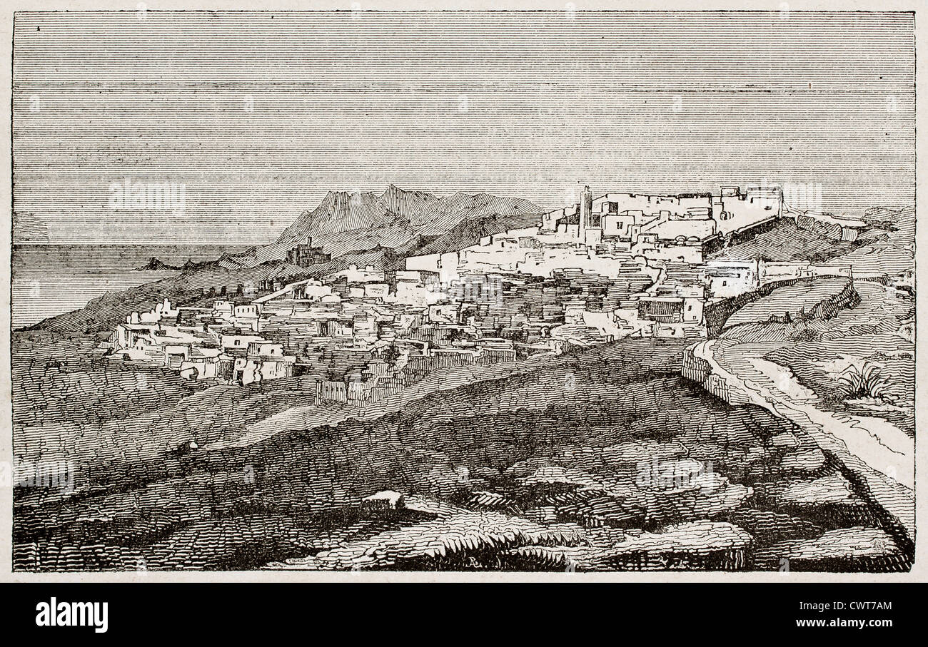 Mazagran old view, Algeria Stock Photo