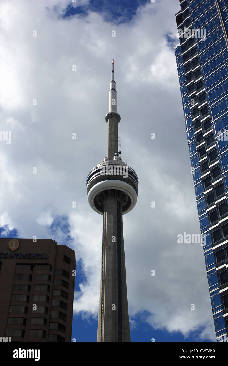Canada, Ontario, Toronto, CN, Tower, highrise, building Stock Photo