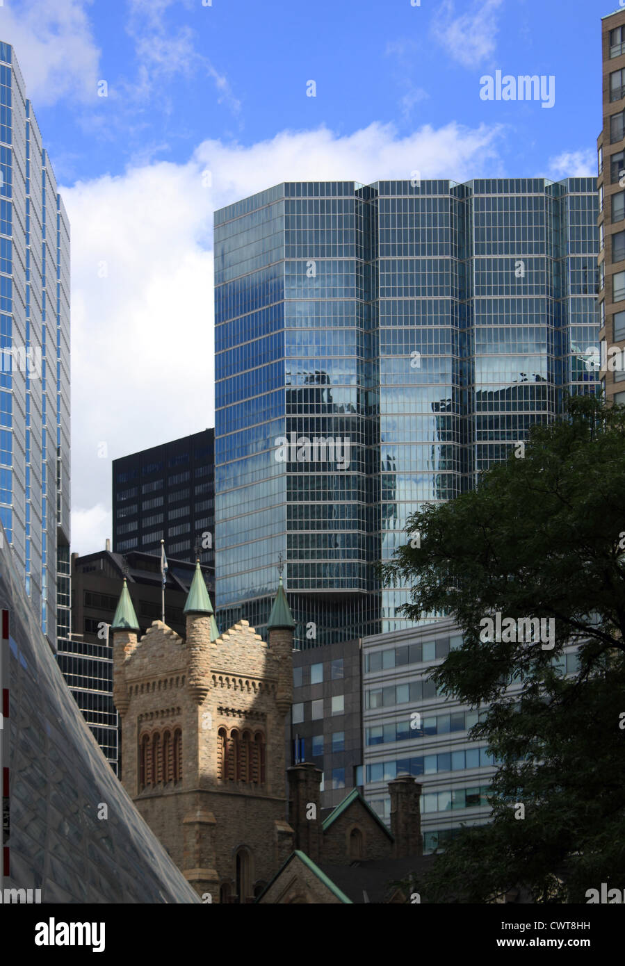 Canada, Ontario, Toronto, highrise, building, skyscraper, downtown Stock Photo