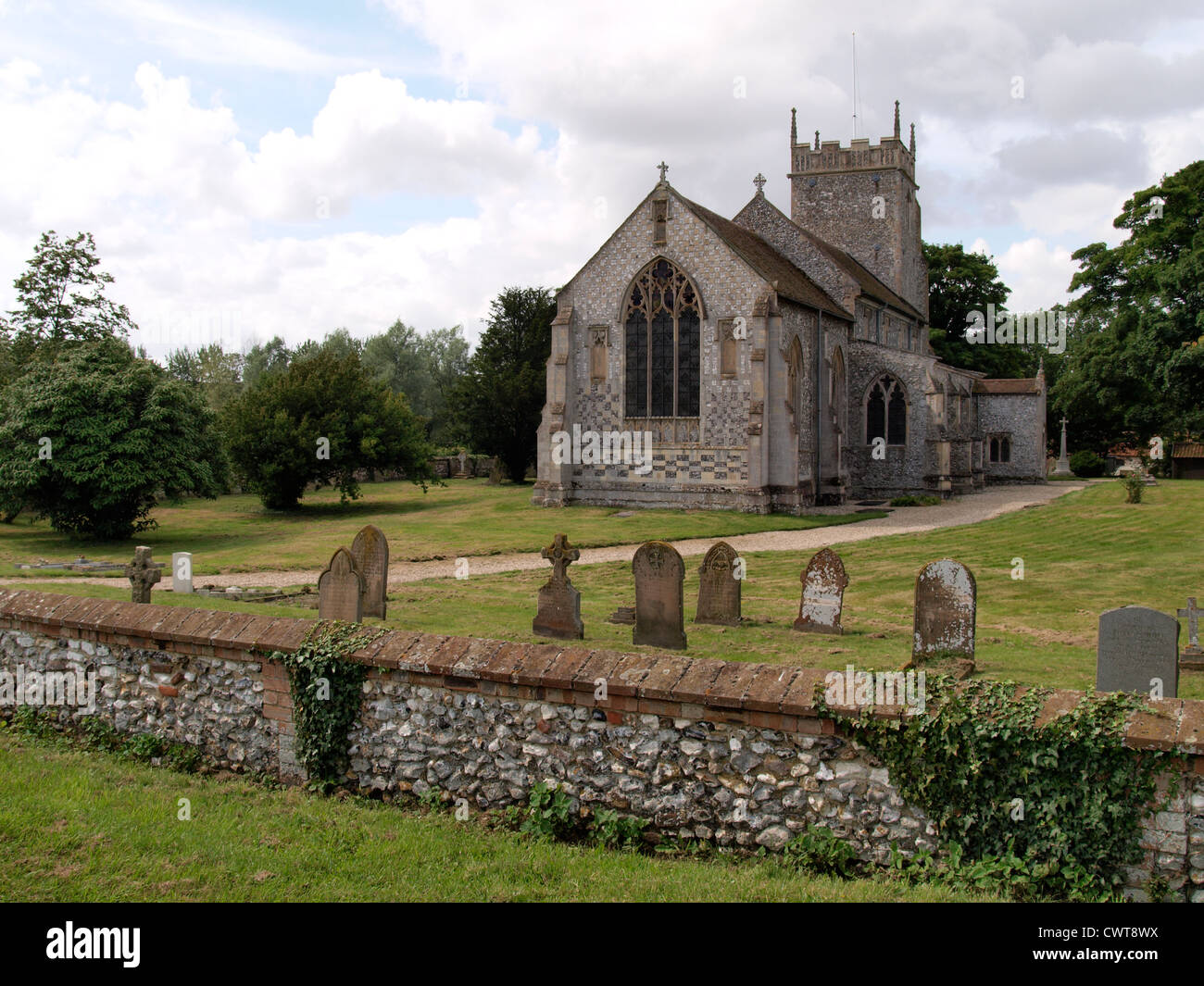 All Saints church, Burnham Thorpe, Norfolk were Nelson's father, Edmund