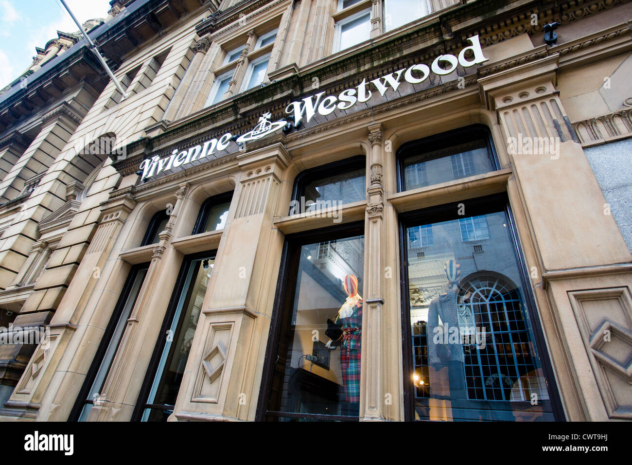 Vivienne westwood in her shop hi-res stock photography and images