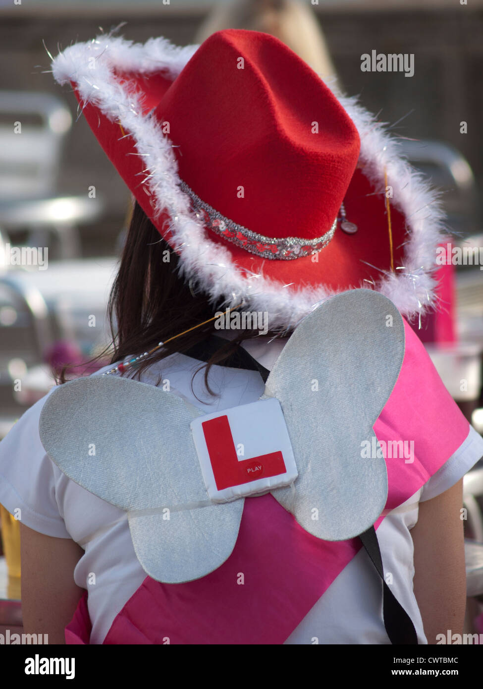 A hen party in Brighton on a summer weekend Stock Photo Alamy
