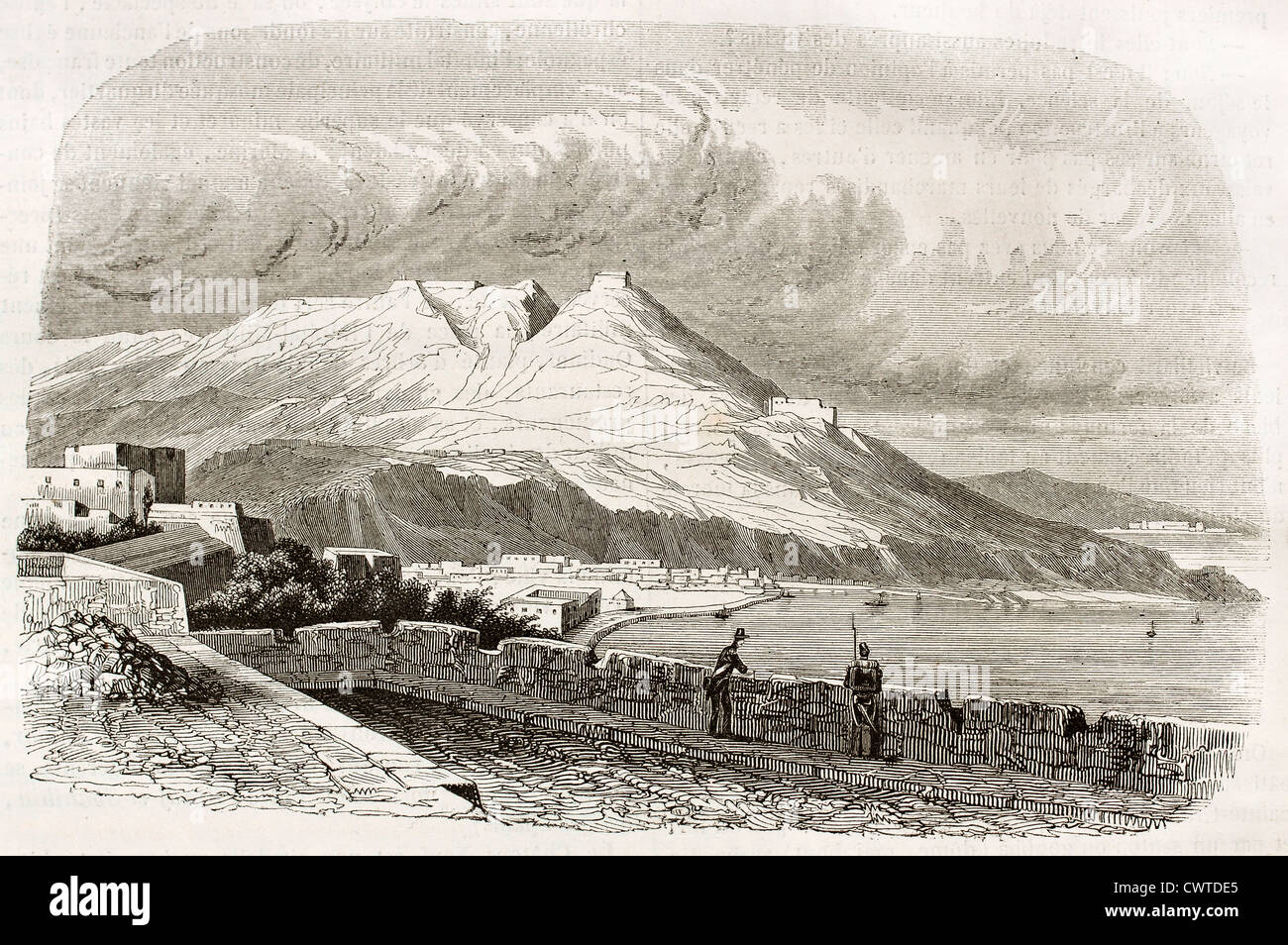 Oran old view, Algeria Stock Photo Alamy