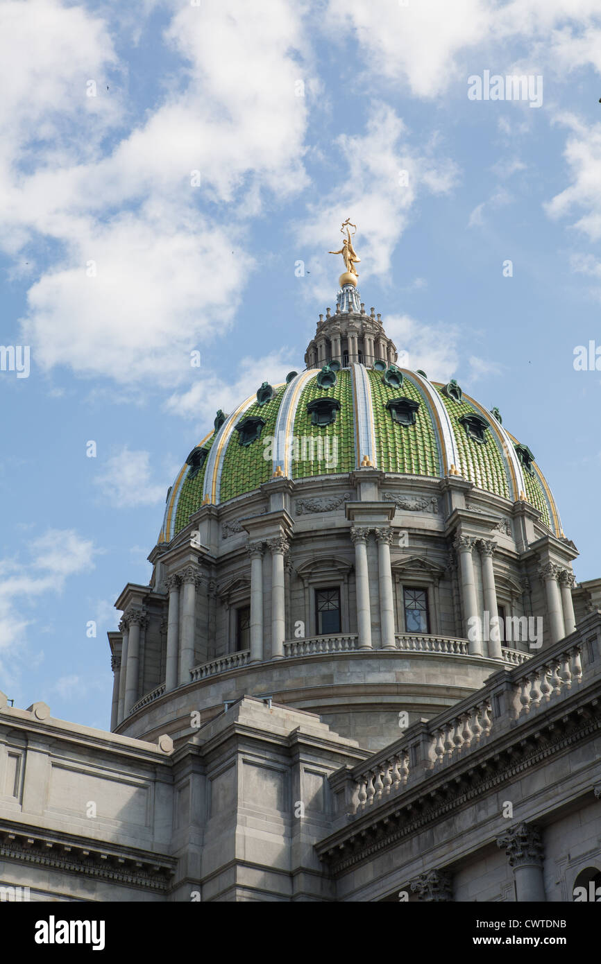 Pennsylvania State Capitol Building, Harrisburg Stock Photo