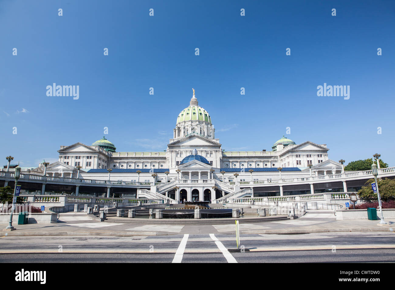 Pennsylvania State Capitol Building, Harrisburg Stock Photo