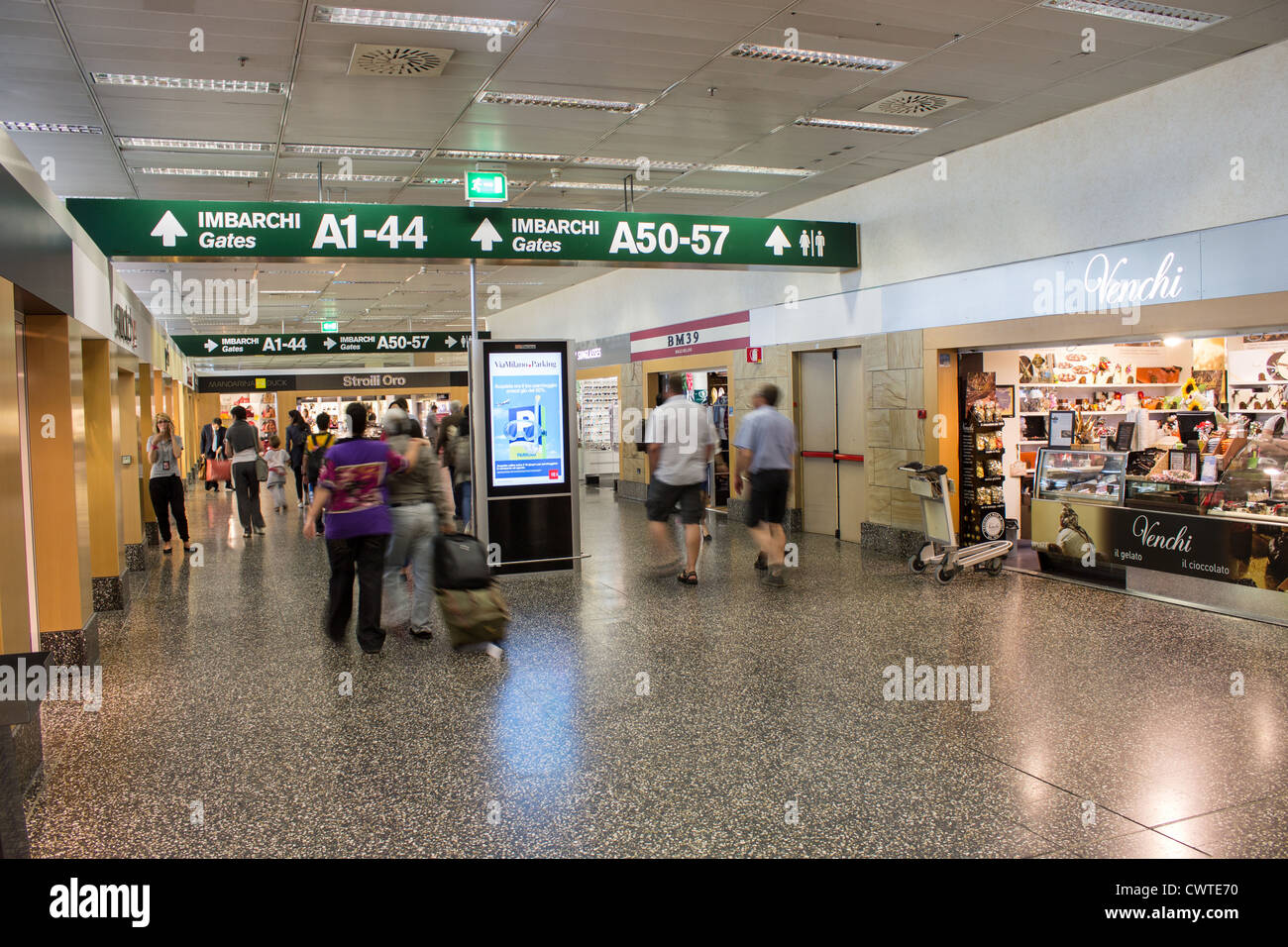 MALPENSA TERMINAL 2 DEPARTURES SHOPS visual data 5